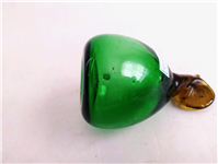  گلابی شیشه ای دست ساز قدیمی خوشرنگ 