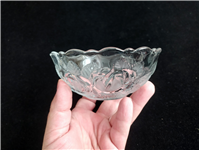  1عدد کاسه آجیل خوری بلور دورنگ