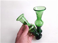  2عدد گلدان دست ساز قدیمی زیبا سبز