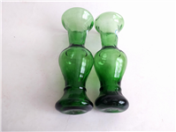  2عدد گلدان دست ساز قدیمی زیبا سبز