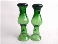  2عدد گلدان دست ساز قدیمی زیبا سبز