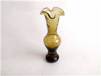  گلدان دست ساز قدیمی زیبا قهوه ای رنگ