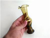  گلدان دست ساز قدیمی زیبا قهوه ای رنگ