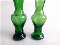  2عدد گلدان دست ساز قدیمی زیبا سبز