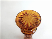  گلدان قدیمی رنگ شده عسلی زیبا