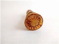  گلدان قدیمی رنگ شده عسلی زیبا