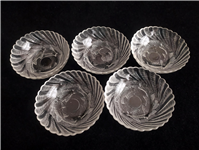  5عدد کاسه کوچک مات و براق طرح ماهی 