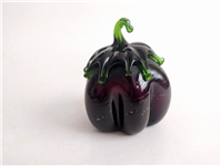  بادمجان شیشه ای دستساز قدیمی سایز بزرگ