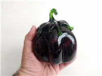  بادمجان شیشه ای دستساز قدیمی سایز بزرگ