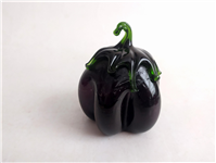  بادمجان شیشه ای دستساز قدیمی سایز بزرگ