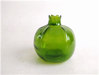 انار شیشه ای سایز بزرگ سبز رنگ شرکتی