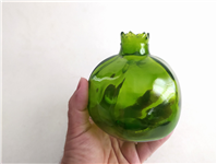 انار شیشه ای سایز بزرگ سبز رنگ شرکتی