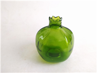 انار شیشه ای سایز بزرگ سبز رنگ شرکتی