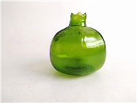 انار شیشه ای سایز بزرگ سبز رنگ شرکتی