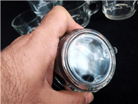  فنجان قدیمی بلور ساخت کشور فرانسه