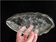 دیس بلوری یا خرما خوری طرح توت فرنگی