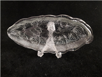 دیس بلوری یا خرما خوری طرح توت فرنگی