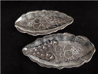  2عدد دیس بلوری یا خرماخوری گل میوه ای