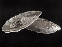  2عدد دیس بلوری یا خرماخوری گل میوه ای