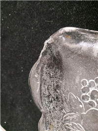  2عدد دیس بلوری یا خرماخوری گل میوه ای