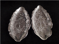  2عدد دیس بلوری یا خرماخوری گل میوه ای