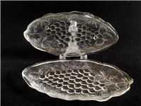 2عدد دیس بلوری یا خرما خوری گل انگوری