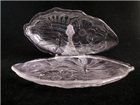  2عدد دیس بلوری یا خرما خوری گل شقایق