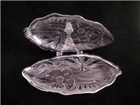  2عدد دیس بلوری یا خرما خوری گل شقایق