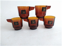  5عدد فنجان قهوه خوری قدیمی اندونزی
