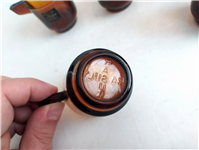  5عدد فنجان قهوه خوری قدیمی اندونزی