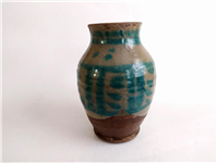  مرتبونی یا روغندون سفالی کهنه قاجاری 