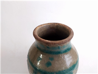  مرتبونی یا روغندون سفالی کهنه قاجاری 