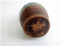  مرتبونی یا روغندون سفالی کهنه قاجاری 