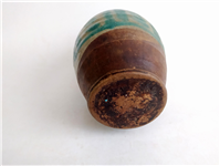  مرتبونی یا روغندون سفالی کهنه قاجاری 