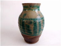  مرتبونی یا روغندون سفالی کهنه قاجاری 