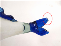  تنگ ماهی نوستالژی قدیمی دستساز 