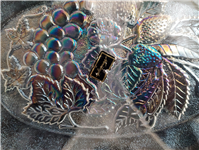  ظرف میوه قدیمی طرح میوه هفت رنگ 