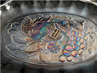  ظرف میوه قدیمی طرح میوه هفت رنگ 