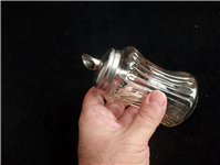  شکر ریز یا شکرپاش قدیمی استیل و شیشه 