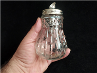  شکر ریز یا شکرپاش قدیمی استیل و شیشه