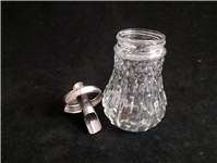  شکر ریز یا شکرپاش قدیمی استیل و شیشه