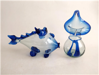  گلدان و تنگ ماهی قدیمی دستساز زیبا 