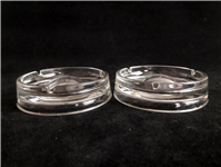  2عدد زیرسیگاری بلوری قدیمی سایز بزرگ 