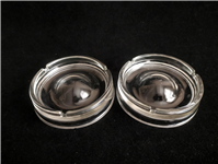  2عدد زیرسیگاری بلوری قدیمی سایز بزرگ 