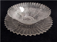  ظروف زیر و روی قدیمی طرح گل بزرگ