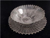  ظروف زیر و روی قدیمی طرح گل بزرگ