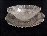  ظروف زیر و روی قدیمی طرح گل بزرگ