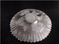 شیرینی یا میوه خوری بزرگ دو رنگ طرح گل