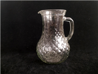 پارچ شیشه ای قدیمی زیبا طرح خشتی