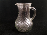 پارچ شیشه ای قدیمی زیبا طرح خشتی